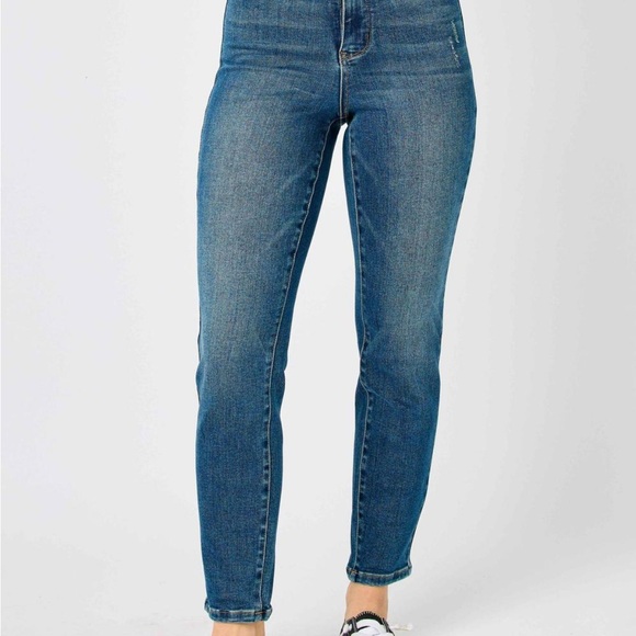 Women’s Judy Blue High Waist Tummy Control Slim Jeans Size 9/29 - Picture 1 of 12